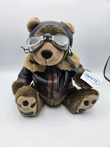 RARE Ganz Aviator Airrol Bear With Tag H6109 - Picture 1 of 10