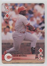 1995 Bicycle Baseball Aces Playing Cards Box Set Kevin Mitchell #3D
