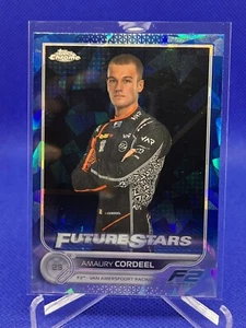 2022 Topps Chrome Sapphire Formula 1 F1 Amaury Cordeel #98 Future Stars - Picture 1 of 2