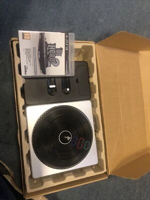 DJ Hero Wireless Turntable For PS2 & PS3 - Plus DJ Hero Game -Boxed - NO DONGLE - Image 1 of 4