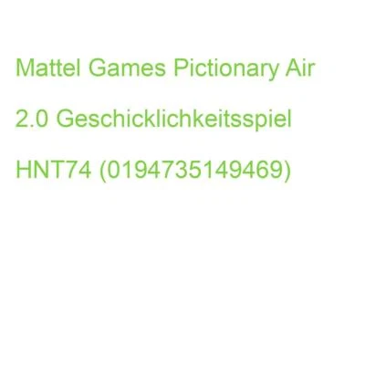 Mattel Games Pictionary Air 2.0 Geschicklichkeitsspiel HNT74 (0194735149469) - Bild 1 von 2