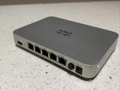 Cisco Meraki Z1-HW-US Cloud-Managed teleworker Gateway Router, Unclaimed +PS - Image 1 of 4