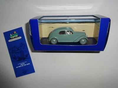 voiture Tintin Lancia Aprilia 1939 n° 20 Pays de l'Or Noir 1/43 Neuf Box Livret - Photo 1/4