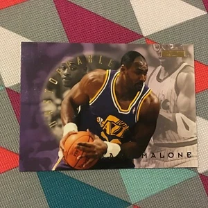 1995-96 SkyBox Unstoppable insert #18 Karl Malone Jazz HOF Legend - Foto 1 di 2