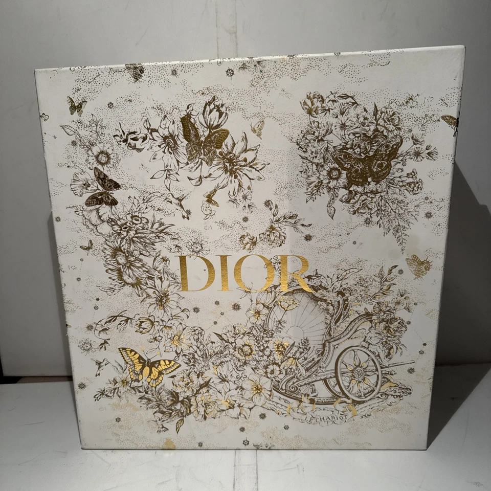 Authentic Dior 2021 Holiday Toile Gift Box – Large 16.5x15.5x7 w/ Tissue - Image 1 of 4
