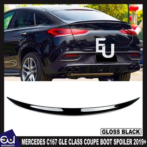 FÜR MERCEDES C167 GLE KLASSE COUPE HECK KOFFERRAUM SPOILER KOFFERRAUMLIPPE GLANZ SCHWARZ 2019+ - Bild 1 von 10
