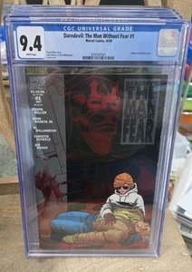 Daredevil The Man Without Fear #1 CGC 9.4 Brutal Story By Frank Miller & JRJR - Picture 1 of 3