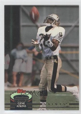 1992 Topps Stadium Club Gene Atkins #105 - Image 1 of 2