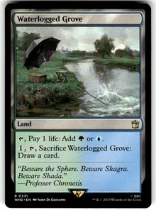 Waterlogged Grove Universes Beyond: Doctor Who Regular MTG - Picture 1 of 2