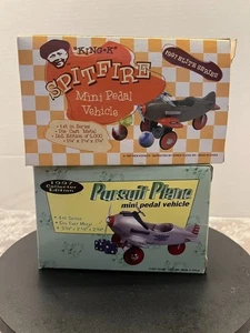 Xonex 1992 Spitfire Plane and 1997 Pursuit Pedal Planes Collector Edition, - Picture 1 of 12