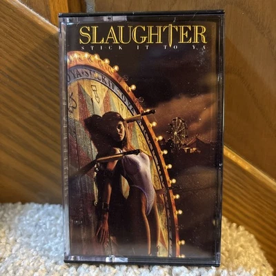 Stick It to Ya by Slaughter (Cassette Tape) Pre owned - Image 1 of 4