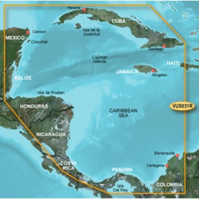 Garmin BlueChart® g3 Vision® HD - VUS031R - Southwest Caribbean - - Image 1 of 2