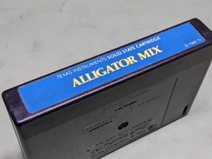 Alligator Mix TI-99 Cartridge Only - Picture 1 of 2