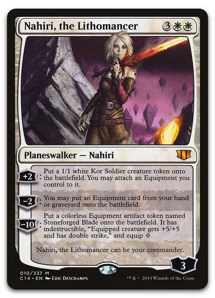 Nahiri, the Lithomancer #10 (NM) Commander 2014 C14 Magic MTG - Image 1 of 2