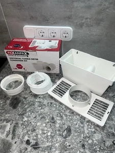 Secadora de ropa interior interior condensador manguera de ventilación kit caja contenedor - Imagen 1 de 7