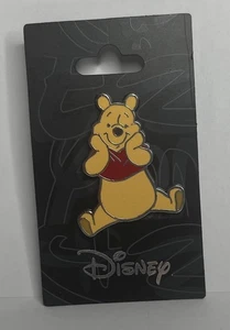 New Disney Winnie The Pooh Bear with hands on cheeks Pin Athletic Monogram Int. - Picture 1 of 3