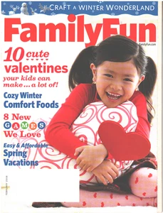 FAMILY FUN Magazine February 2008 Valentines Winter Comfort Foods Games - Bild 1 von 3