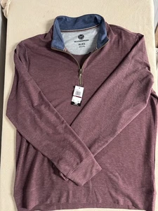 Weatherproof Sweater Pullover Mens XL Half Zip Casual Lightweight Knit Jumper - Picture 1 of 8