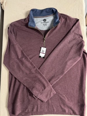 Weatherproof Sweater Pullover Mens XL Half Zip Casual Lightweight Knit Jumper - Image 1 of 4