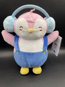 NUEVO CON ETIQUETAS Pudgy Penguin Peluche con Orejeras Figura Coleccionable Adopt Forever Friend - Imagen 1 de 8