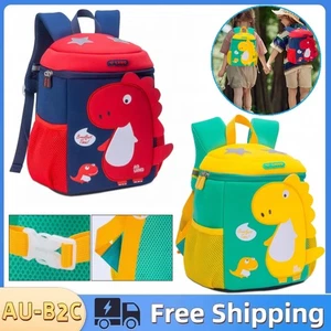 Kinder Rucksack Kleinkind Büchertasche mit gepolstertem Rücken & verstellbarem Riemen, Dinosaurier USA - Bild 1 von 24