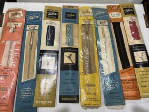 Talon Verschlüsse/Reißverschlüsse, für verschiedene Kleidungsarten, verschiedene Größen, Vintage - Bild 1 von 8