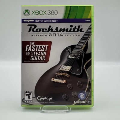 Rocksmith Edición 2014 Microsoft Xbox 360 CIB Reacondicionado Envío Al Día Siguiente Foto 1 de 4