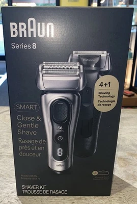 Braun Series 8 (8417s) Electric Razor Shaver Kit W/Case & Charging Stand - Image 1 of 4