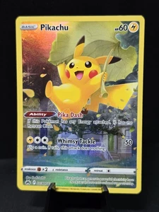 Pokémon Pikachu GG30/GG70 Crown Zenith: Galarian Gallery ULTRA RARE - Picture 1 of 11