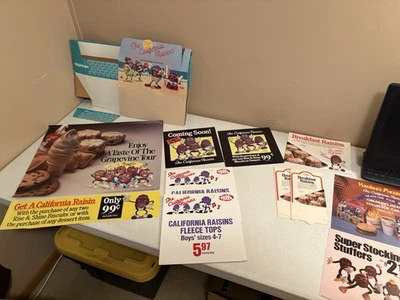 CALRAB California Raisins Collection LOTE GRANDE NUEVO Foto 1 de 4