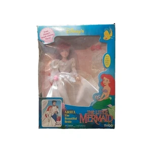 MUÑECA DE COLECCIÓN TYCO LA SIRENITA ARIEL LA HERMOSA NOVIA 1991 NUEVA EN CAJA - Imagen 1 de 3