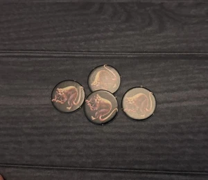 HeroQuest First Light | Set of 4 Rat Tiles | Official Replacement Game Pieces - Picture 1 of 5