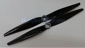 Coppia 9050 9x5 Elica Fibra di Carbonio 3K Graupner Tri/Quad/Esa/Multi-elicottero #21 - Foto 1 di 5
