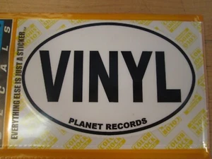 VINYL Oval BUMPER STICKER Window Decal RECORD COLLECTOR Gift Idea! Country Code - Picture 1 of 1