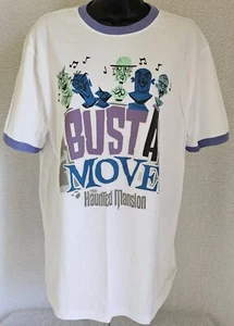 Disney Mens Womens Shirt Size M Medium Bust A Move The Haunted Mansion - Picture 1 of 24