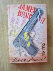 JAMES BOND Licence Renewed John Gardner BCA HB/DJ 1981 - Picture 1 of 9