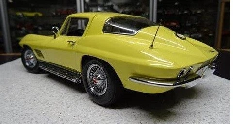 Coche de carreras Corvette Chevrolet Chevy 1 modelo de metal construido a medida 12 55 24 57 18 1963 Foto 1 de 4