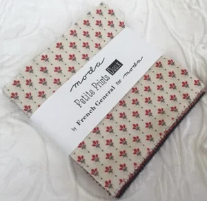 MODA Petite Prints Deux by French General 42~5” Squares Charm Pack Quilt Sew - Picture 1 of 1