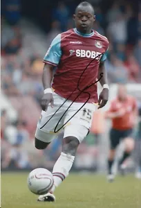 Abdoulaye Faye Hand Signed 12x8 Photo West Ham - Football Autograph. - Picture 1 of 1