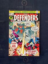RARE 1973 Defenders #8 KEYISSUE: Chapter 1 Avengers vs Defenders
