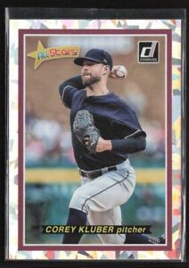 2018 Donruss All-Stars Crystals #AS5 Corey Kluber Cleveland Indians