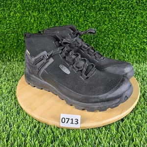 Botas impermeables Keen Citizen Evo Mid para hombre negras talla 9,5 usadas - Imagen 1 de 6