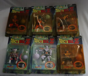 Vintage Irwin Toy Dragon Ball Z The Saga Continues Complete 6 Figure Set - 1999