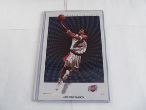MINT 1990's STEVE FRANCIS "VERTICAL LEAP ANYONE" HOUSTON ROCKETS MINI POSTER - Picture 1 of 1