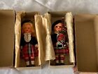 Vintage Scottish Piper Doll, Full Costume & Bagpipes + Girl in Royal Stewart