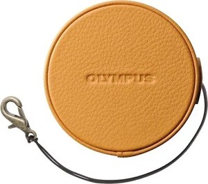 OLYMPUS 14-42mm Genuine leather lens jacket light brown brown LC-60.5GL LBR - Picture 1 of 4