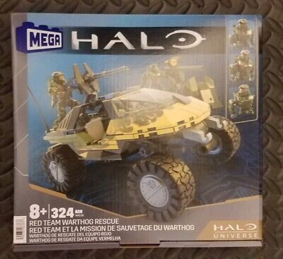 Halo Mega Construx Red Team Warthog Rescue • 57.99$