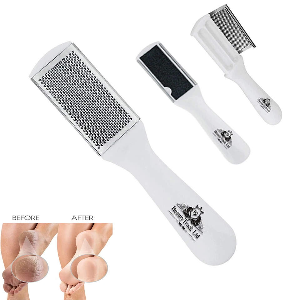 Double Sided Foot File Feet Rasp Pedicure Scrubber Hard Dead Skin Callus Remover - Image 1 of 4
