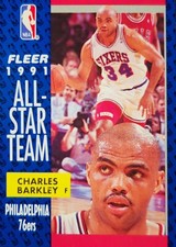 CHARLES BARKLEY 1991-92 Fleer #213