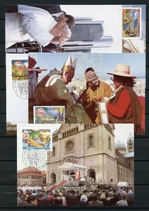 VATICANO No 952-956 TARJETAS MÁXIMAS COMIDA PAPÁ VIAJE!!! (125672) - Imagen 1 de 1